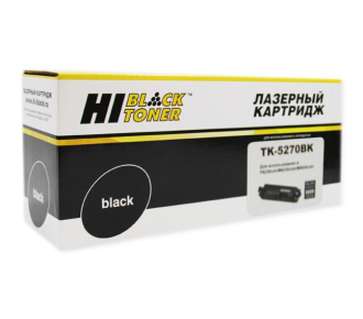 Тонер-картридж Hi-Black (HB-TK-5270BK) для Kyocera M6230cidn/M6630/P6230cdn, Bk, 8K - фото №1
