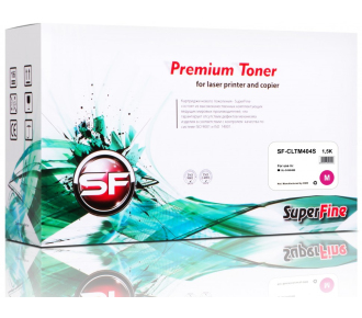 Картридж лазерный совместимый Samsung CLT-M404S пурпурный 1K SuperFine - фото №1