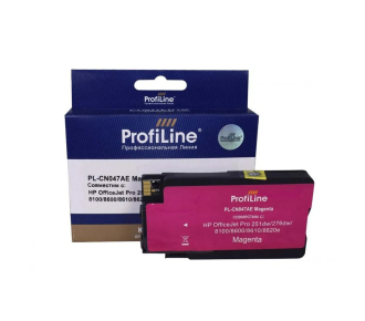 CN047AE №951XL для HP OfficeJet Pro 251dw/276dw/8100/8600/8610/8620e Magenta пигм PL - фото №1