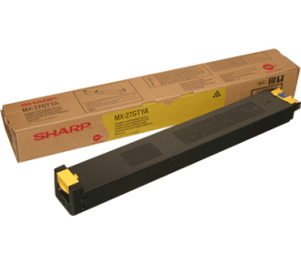 Тонер-картридж Sharp MX27GTYA желтый 15 000 страниц - фото №1