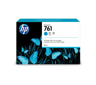 Картридж HP 761 струйный голубой (400 мл) - фото №1