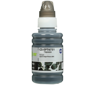 CACTUS C13T67314A Чернила CS-EPT6731 для Epson L800 ,черный, 100 мл - фото №1