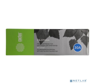 CACTUS CF230A Тонер-картридж для HP LaserJet Pro M203/MFP M227, 1,6K с чипом - фото №1