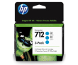 Картридж 712 для HP DJ T230/630, 29млХ3шт (O) голубой 3ED77A - фото 1