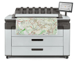 HP DesignJet XL 3600 dr MFP (p/s/c, 36",2400x1200dpi, 3 A1ppm, 128GB, HDD 500GB,2 rollfeed, autocutter,output tray, stand, Scanner 36",600dpi, 15,6" touch display, extUSB, GigEth) - фото 2