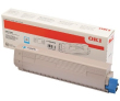 Тонер-картридж Oki C833/843 10K синий 46443115 - фото 1