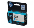 К-ж HP CB318HE Photosmart C5383/C6383 № 178 стандартный голубой - фото 1