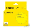T2 LC-1280XLY Картридж (IC-B1280XL-Y) струйный для Brother MFC-J5910DW/J6510DW/J6710DW/J6910DW, желтый - фото 1