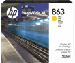 Cartridge HP 863 для PageWide XL 3920, желтый (500 мл) - фото 1