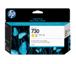 Cartridge HP 730 для DesignJet T1600/T1700/T2600, 130 мл, желтый - фото 1