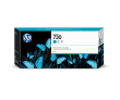 Картридж струйный HP 730 P2V68A голубой оригинальный - фото 1