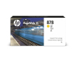 Cartridge HP 878 для PageWide XL 8200, желтый, 1000 мл - фото 1