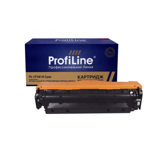 Картридж CF381A (№312A) Cyan 2700 копий ProfiLine