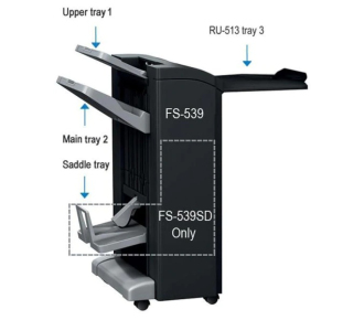 Konica Minolta Финишер степлирующий FS-539 50 листов (продаём только с A87JWY5 и ADXG021)