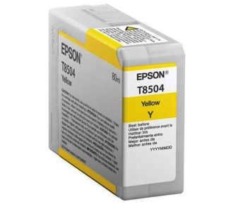 Картридж Epson T850 SC-P800 Yellow T850400 UltraChrome HD ink 80ml