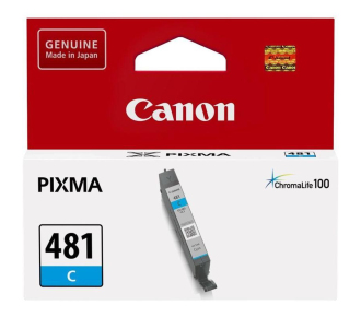 Картридж струйный Canon CLI-481 C 2098C001 голубой (5.6мл) для Canon Pixma TS6140/TS8140TS/TS9140/TR7540/TR8540