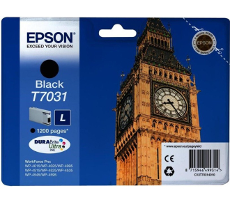 Картридж EPSON T7031 черный для WP-4015/4095/4515/4595