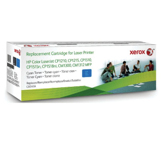 Картридж Xerox for HP Color LJ CM1312 MFP/CM1312 NFI MFP/CP1213/CP1215 /CP1217/CP1515N/CP1518N (1,4K стр.), голубой