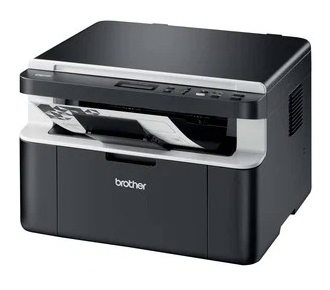 Brother DCP-1612WR, P/C/S, A4, 20 cтр/мин, 32 Мб, GDI, WiFi, USB, лоток 150 л., старт.картридж 1000 стр.