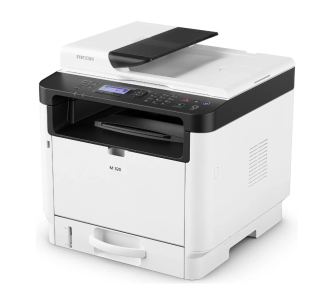 Ricoh LE M 320, МФУ, A4, 256Мб, 32стр/мин, дуплекс, ADF35, LCD-экран, PS, LAN, старт.картр.1000стр. (408536)