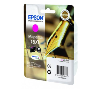 Картридж EPSON 16XL пурпурный повышенной емкости для WF-2010/WF-2510/WF-2540