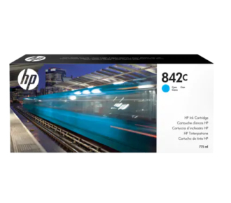 Картридж HP 842C для PageWide XL 8000, голубой, 775 мл