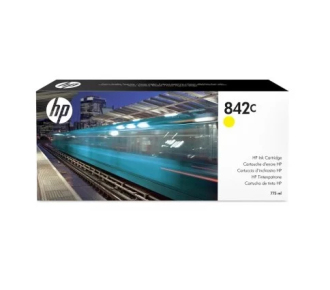 Картридж HP 842C для PageWide XL 8000, желтый, 775 мл