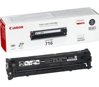 Тонер-картридж CANON 716Bk к LBP 5050 черный оригинал