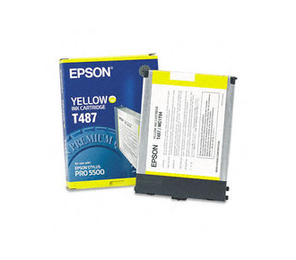 К-ж EPSON T487011 ST PRO-5500 желтый оригинал