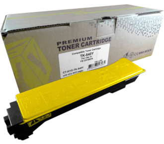 Тонер-картридж для Kyocera FS-C5100DN TK-540Y yellow 4K ELP Imaging®