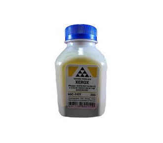 Тонер XEROX Phaser 6000/6010/6015/6125/6128/6130/6140/6500/6505 Yellow (фл. 30г) AQC-США фас.Россия
