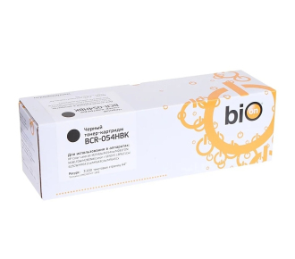 Bion Cartridge 054HBK Картридж для Canon i-Sensys LBP-620/621/623/640/MF-640/641/642/643/644/645 (3'100 стр.) Чёрный