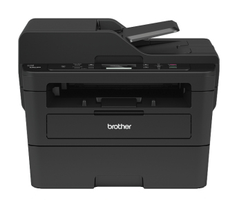 Brother DCP-L2550DN, P/C/S, A4, 34 стр/мин, 128МБ, Duplex, ADF50, GigaLAN,USB, лоток 250 л., старт.картридж 1200 стр.