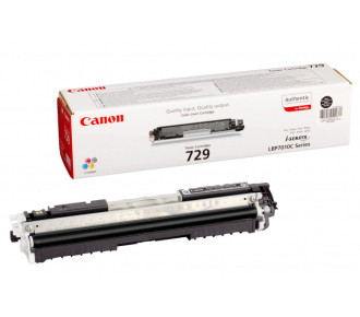 Тонер-картридж CANON 729Bk (i-SENSYS LBP7010C/LBP7018C) черный оригинал