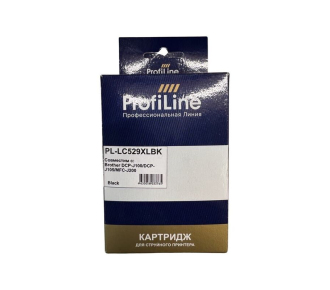 Струйный картридж LC529XLBK с чернилами Black ProfiLine