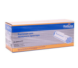 Картридж Q6001A/707 (№124A) Cyan 2000 копий ProfiLine