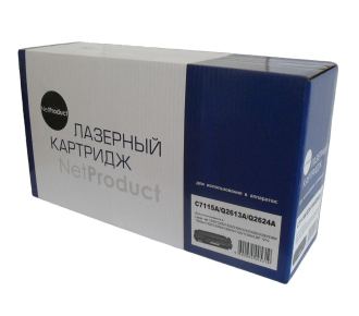 NetProduct C7115A/Q2613A/Q2624A Картридж для HP LJ 1200/1300/1150, унив., 2.5K