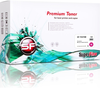 Картридж лазерный совместимый Kyocera TK-570M пурпурный 12K SuperFine