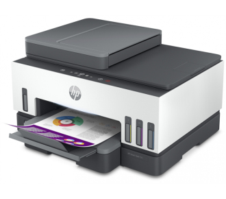 HP Smart Tank 790 All-in-One Printer (p/c/s /f, A4 15(9ppm), duplex, dual-band Wi-Fi, ADF, ethernet, fax, печать с USB, tray 250, 1y war, cartr. B & CMY in box)