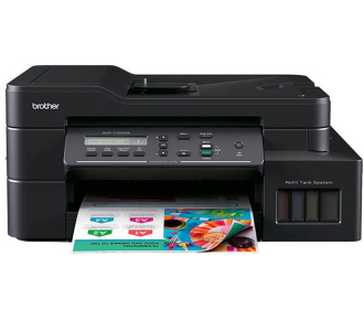 Brother DCP-T720W МФУ, А4, цветной струйный, 17/16,5 стр/мин, 128Мб, дуплекс, ADF20, WiFi, старт.картриджи 2xBK,1xCMY (DCPT720DWR1)