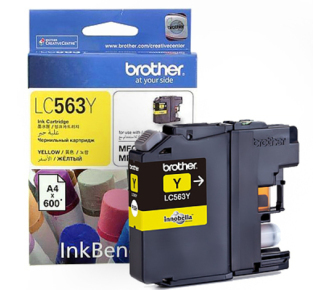 Brother LC-563Y Картридж ,Yellow{MFCJ2510/2310, Yellow, (600стр.)}