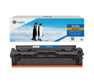 Cartridge G&G for HP CLJ Pro M155;M182nw/M183fw, with chip (850стр.), голубой