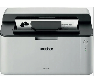 Brother HL-1110E, Принтер, ч/б лазерный, A4, 20 стр/мин, USB, старт.картридж 1000 стр.