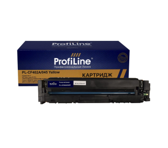 Картридж CF402A/045 (№201A) Yellow 1400 копий ProfiLine