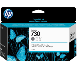 Cartridge HP 730 для DesignJet T1600/T1700/T2600, 130 мл, серый