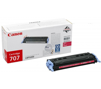 Тонер-картридж CANON 707M к LBP 5000/5100 красный оригинал