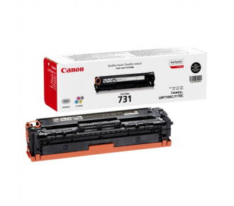 Тонер-картридж CANON 731HBk для LBP 7100Cn/7110Cw черный увеличенный оригинал