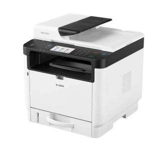 Ricoh LE M 320FB, МФУ, A4, 256Мб, 32стр/мин, дуплекс, ARDF35, сенс.экран, факс, PS, LAN, старт.картр.1000стр.(408527)